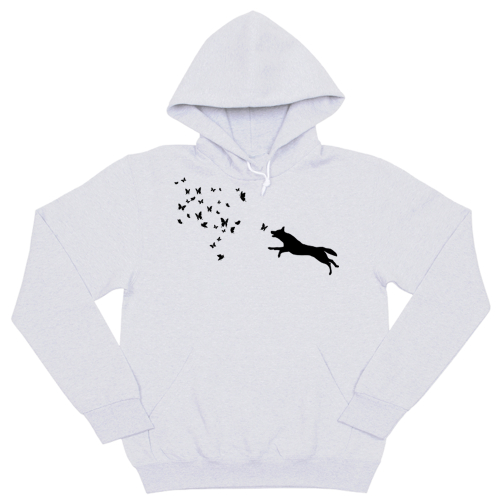 Толстовка "Малинуа и бабочки"