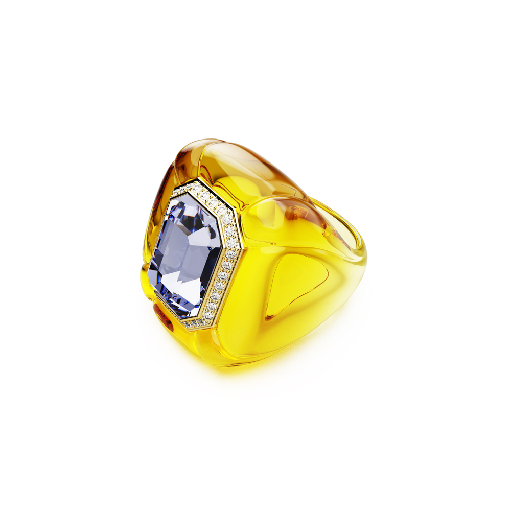 DULCIS:RING YEL/PUR/GOS 58