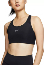 Одежда для тенниса Женская, Спортивный бра NIKE DRI FIT SWOOSH .