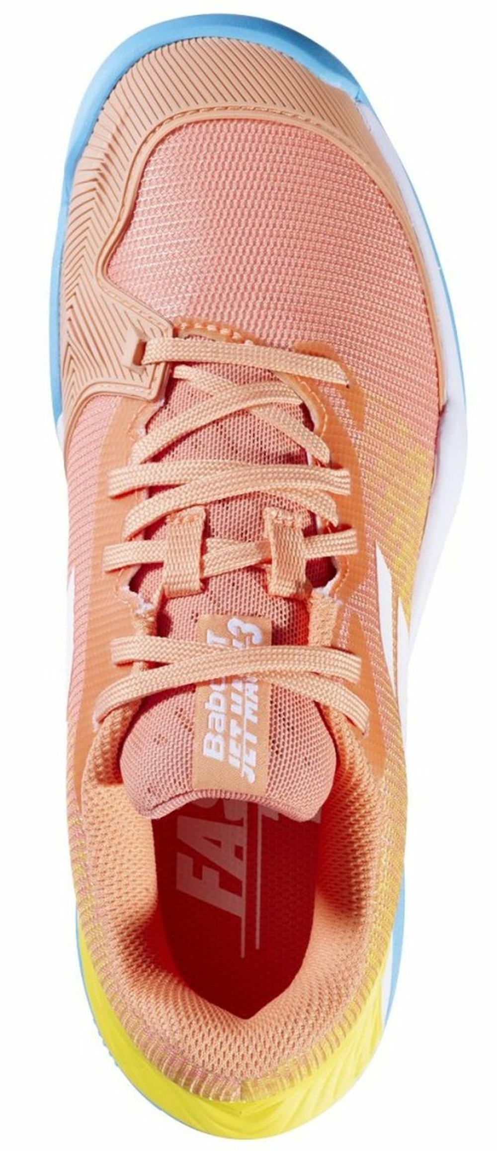 детские Кроссовки теннисные Babolat Jet Mach 3 Junior Clay - coral/gold fusion