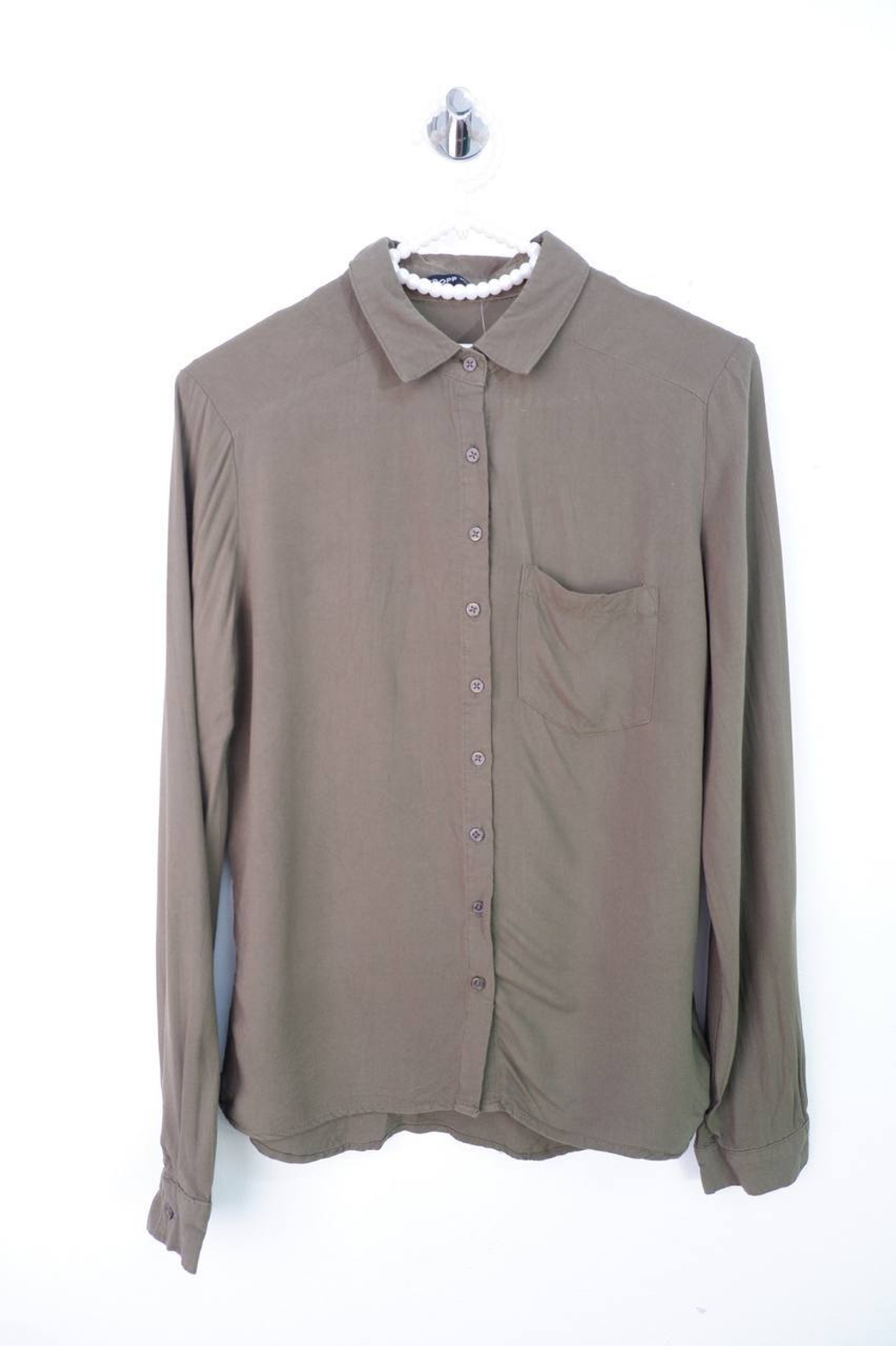 Рубашка Cropp повседневная, маркировка S, визуально на 44 размер