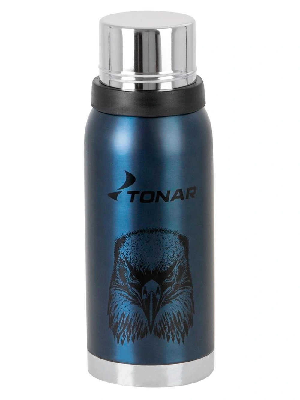 Термос TONAR (HS.TM-041) 1400ML (крышка-кружка с ручк, доп.пл.чашка, скл.ручки, ремень)