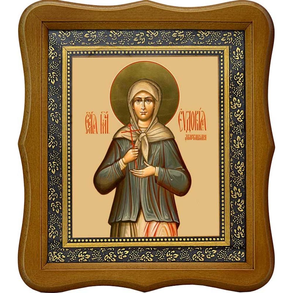 Евдокия Мартишкина мученица. Икона на холсте