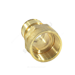 Муфта для PE-X труб радиальная латунь Дн 25х1/2" ВР РОС