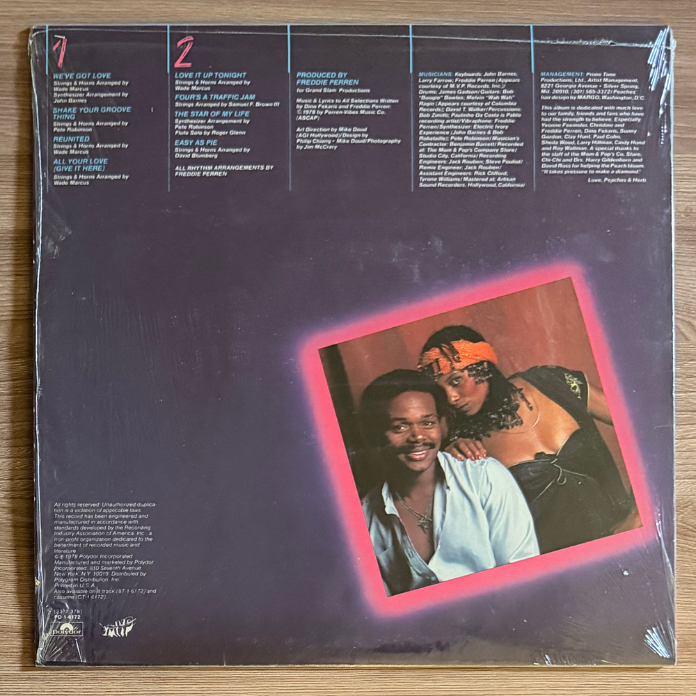 Виниловая пластинка Peaches & Herb ‎– 2 Hot!LP