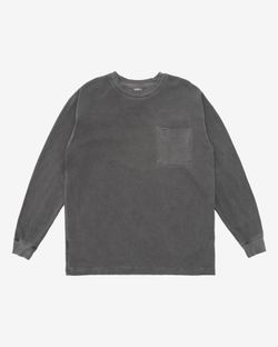 Лонгслив SS24 Garment Dyed серый