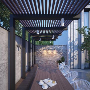 358289 STREET NT19 384 темно-серый Ландшафтный светильник IP54 LED 4000K 9W 220-240V KAIMAS