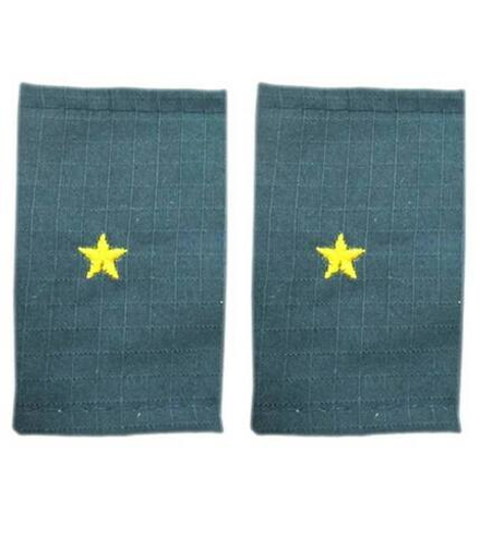 Фальшпогоны МЧС с вышитыми звездами мл. лейтенант