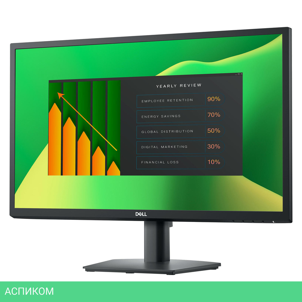 Монитор Dell P2725HE черный