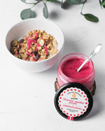 Нежный медовый десерт HoneyForYou "Северная клюква", крем-мед, 250 г.