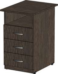 Тумба приставная 3 ящика