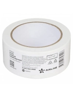 Лента клейкая армированная (скотч), 48мм*25м, белая AIRLINE ADTR005