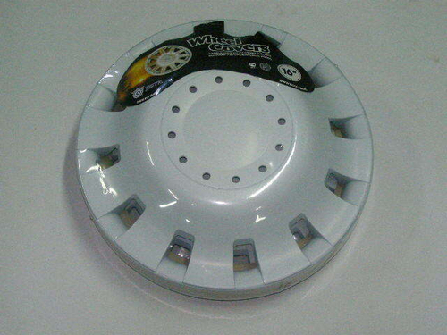 Колпак колеса R16 Миг перед. белый 2шт (в мешке 10 упак) (JESTIC)