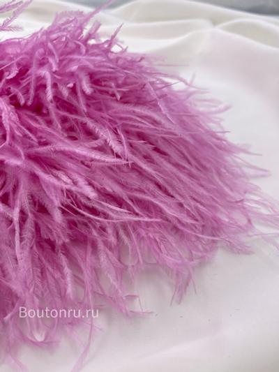 Перо холодно-розовое
