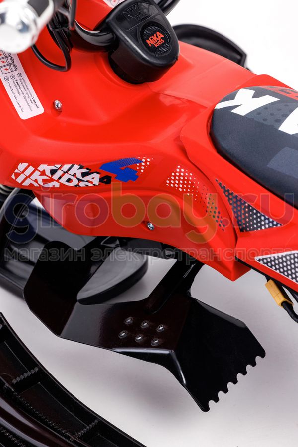 Детский электроснегокат BARS Arctic - Красный