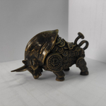 Фигурка Денежный Бык в монетах, средний
