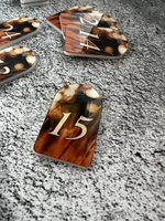 Номерки для ключей  3х5 см