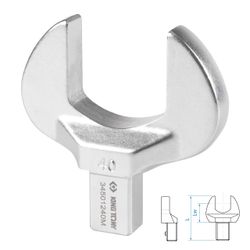 KING TONY (34501240M) Насадка рожковая серии "FIT", 40 мм, 14х18 мм