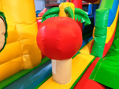 Коммерческий надувной батут «Страна Сафария» 10*6*6 м