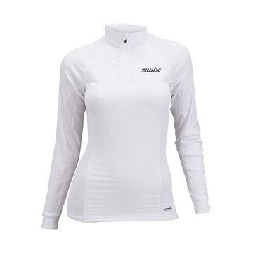 Термофутболка SWIX RaceX wind с воротн. женская