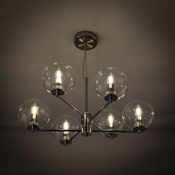 Citilux Галлен CL240161 Люстра подвесная Хром