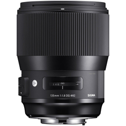 Объектив Sigma AF 135mm f/1.8 DG HSM Art Sony E, черный