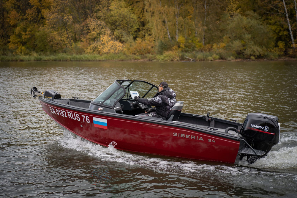 Катер-лодка алюминиевая SIBERIA S4 (mod 2)