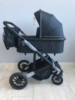 Коляска модульная 3в1 Sola Trio Comfort (Total black/Черный)