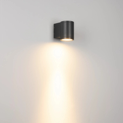 Светильник LGD-RAY-WALL-R65-9W Warm3000 (GR, 23 deg, 230V) (Arlight, IP65 Металл, 3 года) 038153(1)