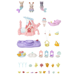 Sylvanian Families - Набор "Дворец русалок" с фигурками 5701 / артикул   5701  / GTIN 5054131057018