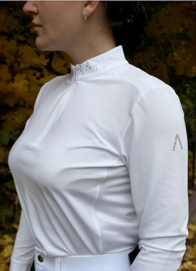 Рубашка женская для выступлений с длинным рукавом Dublin