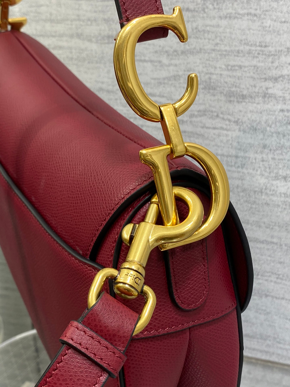 Christian Dior Saddle Bag with Strap