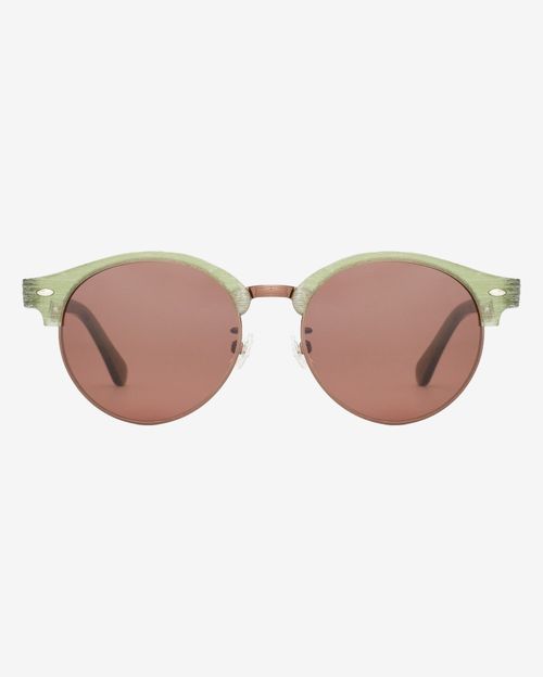Очки солнцезащитные Spunky Jerry 6 Green wood. dark brown