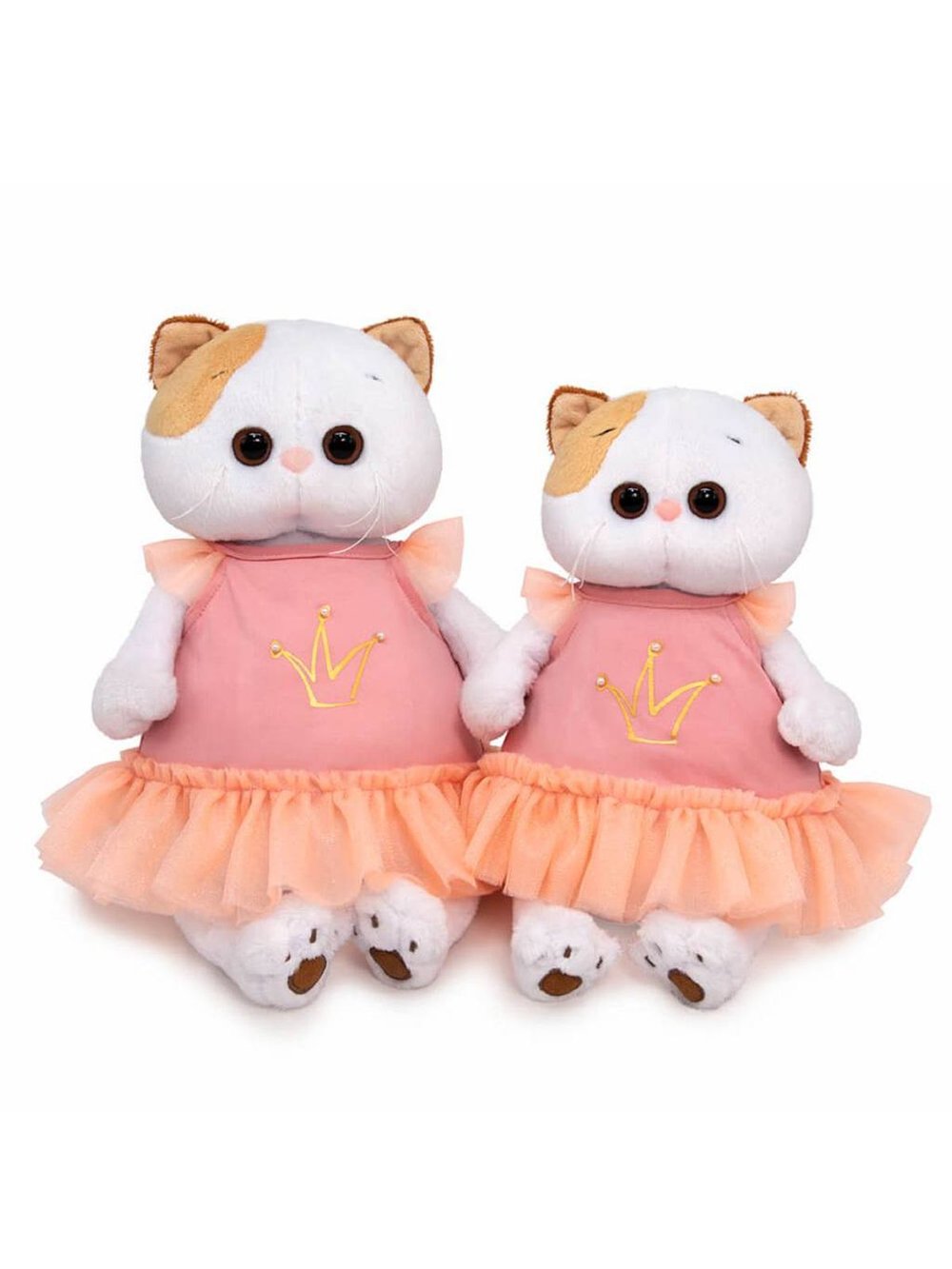 Мягкая игрушка Ли-Ли в платье с короной 24 см