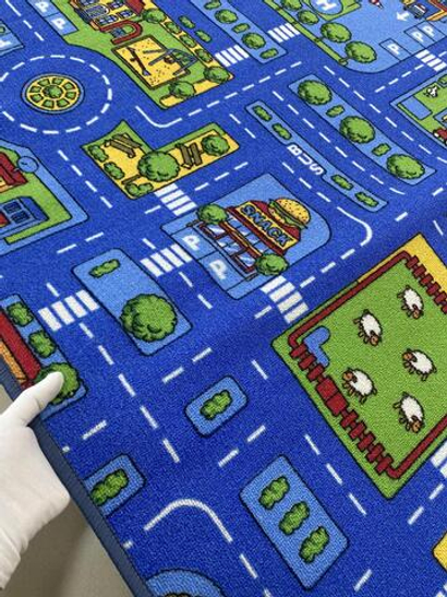 Игровой коврик Playmat Blue City (140*200 см)
