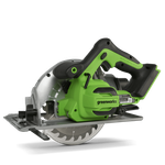 Дисковая пила акк. Greenworks GD24CS, 24V,б/щет,185х20мм, 4500 об/мин, рез 63мм,1х5Ач,ЗУ,кор (1500907CUG)