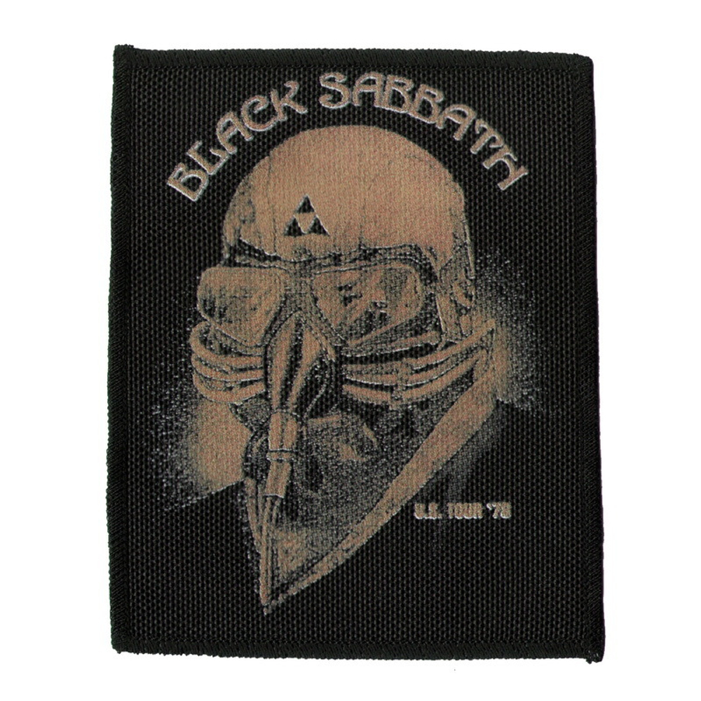 Нашивка Black Sabbath US Tour 78 (85X105)