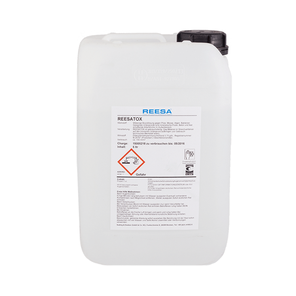 REESATOX - профессиональный антисептик для бетона и кирпича: Надежность с 1888 года. | Reesa (Германия)