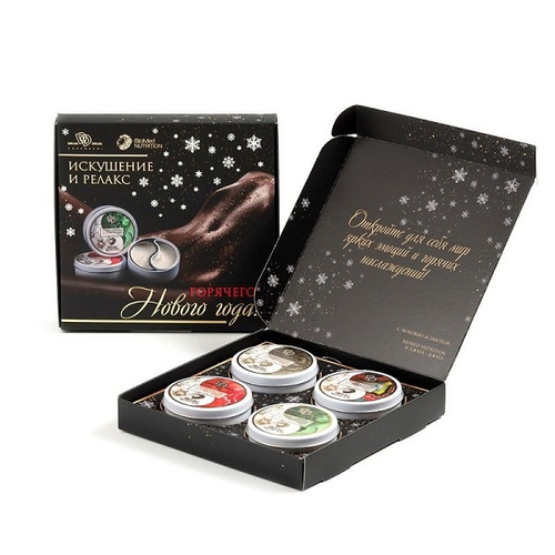 Подарочный набор свечей для массажа №1 БиоМед