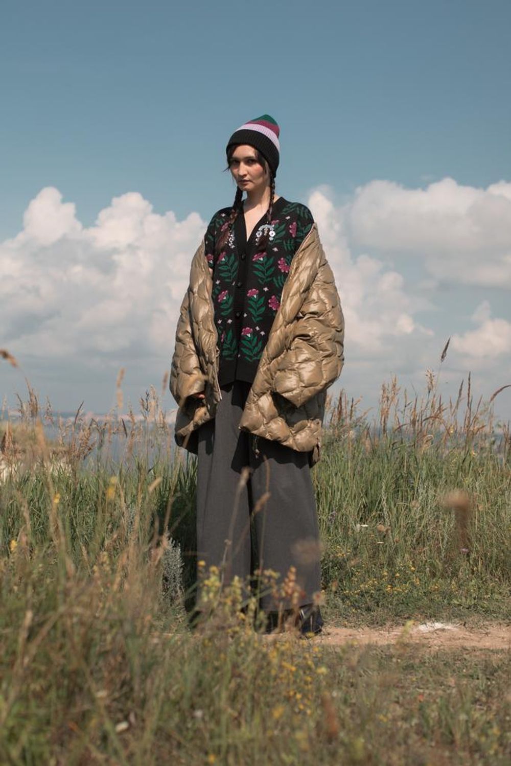 Шапка Idel Flora черная