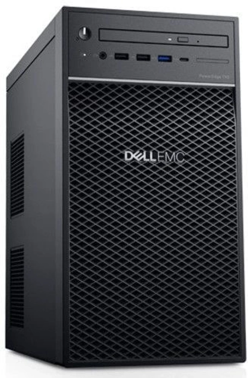 Dell PowerEdge T40 (Up to 3x3.5") Intel Xeon E-2224G Processor (3.5GHz, 8M Cache,4C/4T,Turbo,71W,TPM 4 DIMMS), 1x8GB UDIMM, 1x1TB 7.2K RPM 512e Entry SATA 3.5" Cabled Hard Drive, Intel I219-LM Gigabit Ethernet LAN 10/100/1000 onboard, Power Supply 300W, I