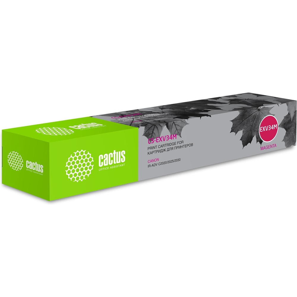 Картридж лазерный Cactus CS-EXV34M C-EXV34 M пур. для Canon IR C2030L