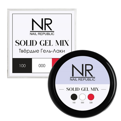 Nail Republic Solid gel mix Palette 07, 15 гр