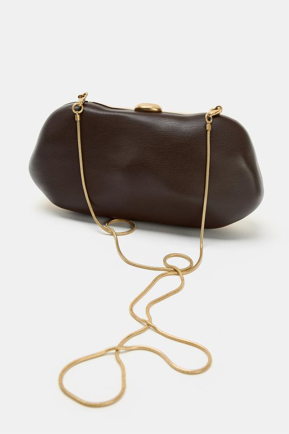 ZARA ЖЕСТКИЙ КЛАТЧ С МЕТАЛЛИЧЕСКИМ ЭФФЕКТОМ, РАЗНОЦВЕТНЫЙ