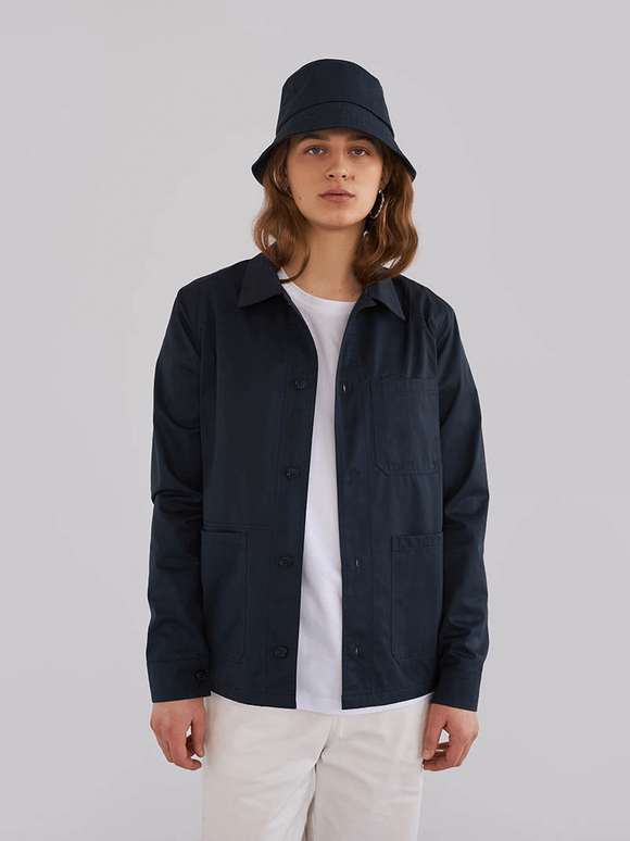 Рубашка рабочая синяя