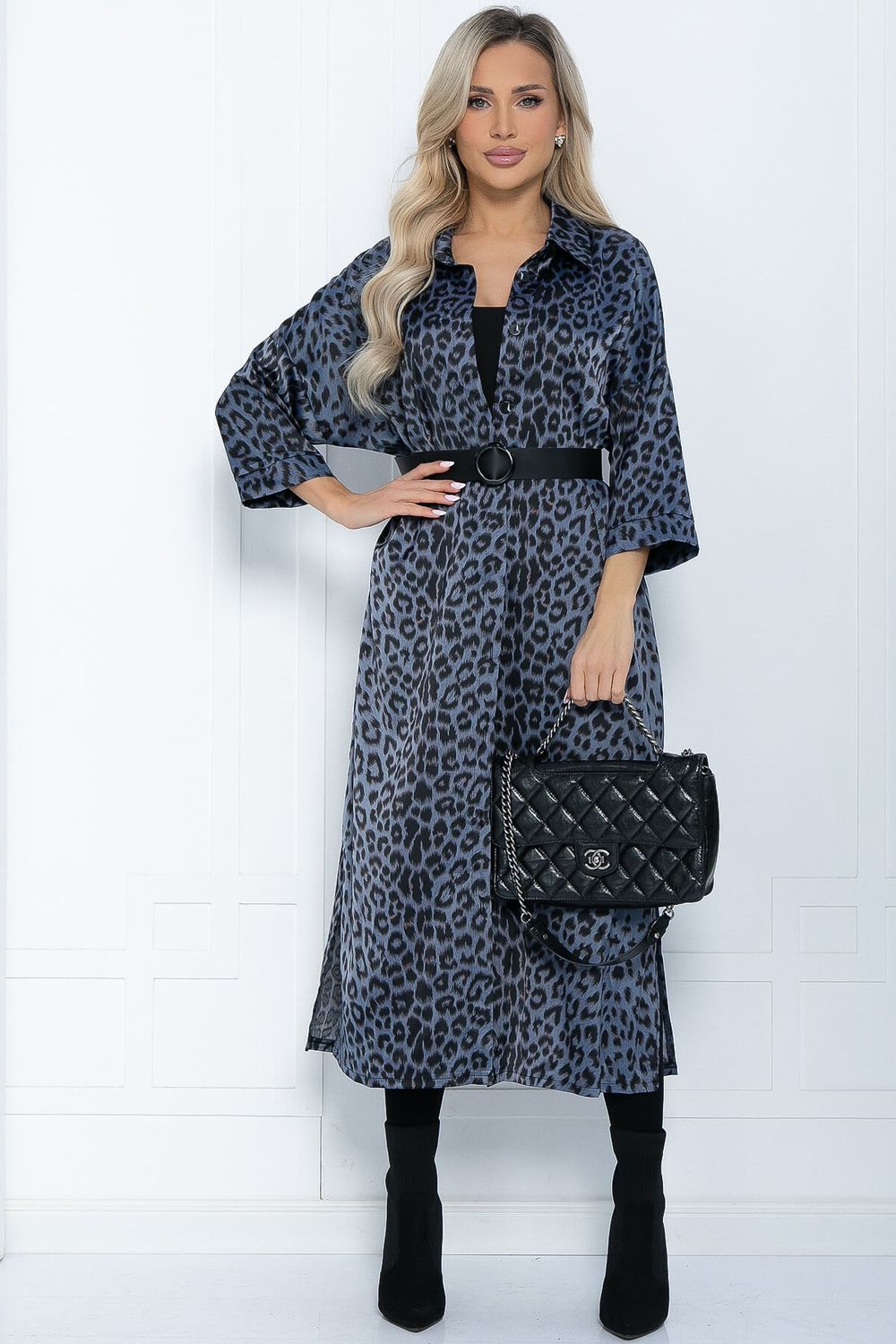 Платье "Сьюзан" (лео/синее) П10531 LT Collection