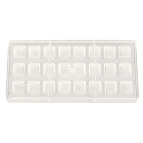 Форма для шоколада "Квадрат" 24 ячейки 21*18*13 мм, поликарбонат, P.L. Proff Cuisine