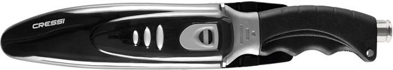 Нож Cressi Borg с зеркальным лезвием