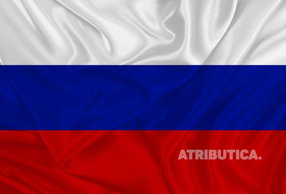 Флаг России ( РФ, Триколор ) 90х135 | ATRIBUTICASTORE.RU