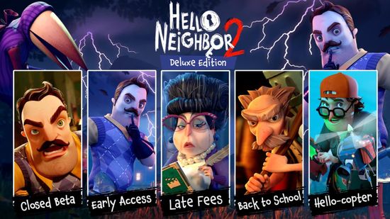 Игра Hello Neighbor 2 - Deluxe Edition (PS4, русские субтитры)